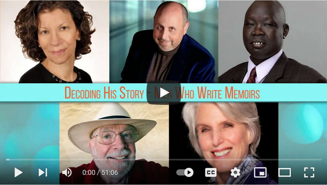 Watch 24/7 Now! Chet Richards appearing at TheBookFest.com speaking about his new book on Men Who Write Memoirs Panel